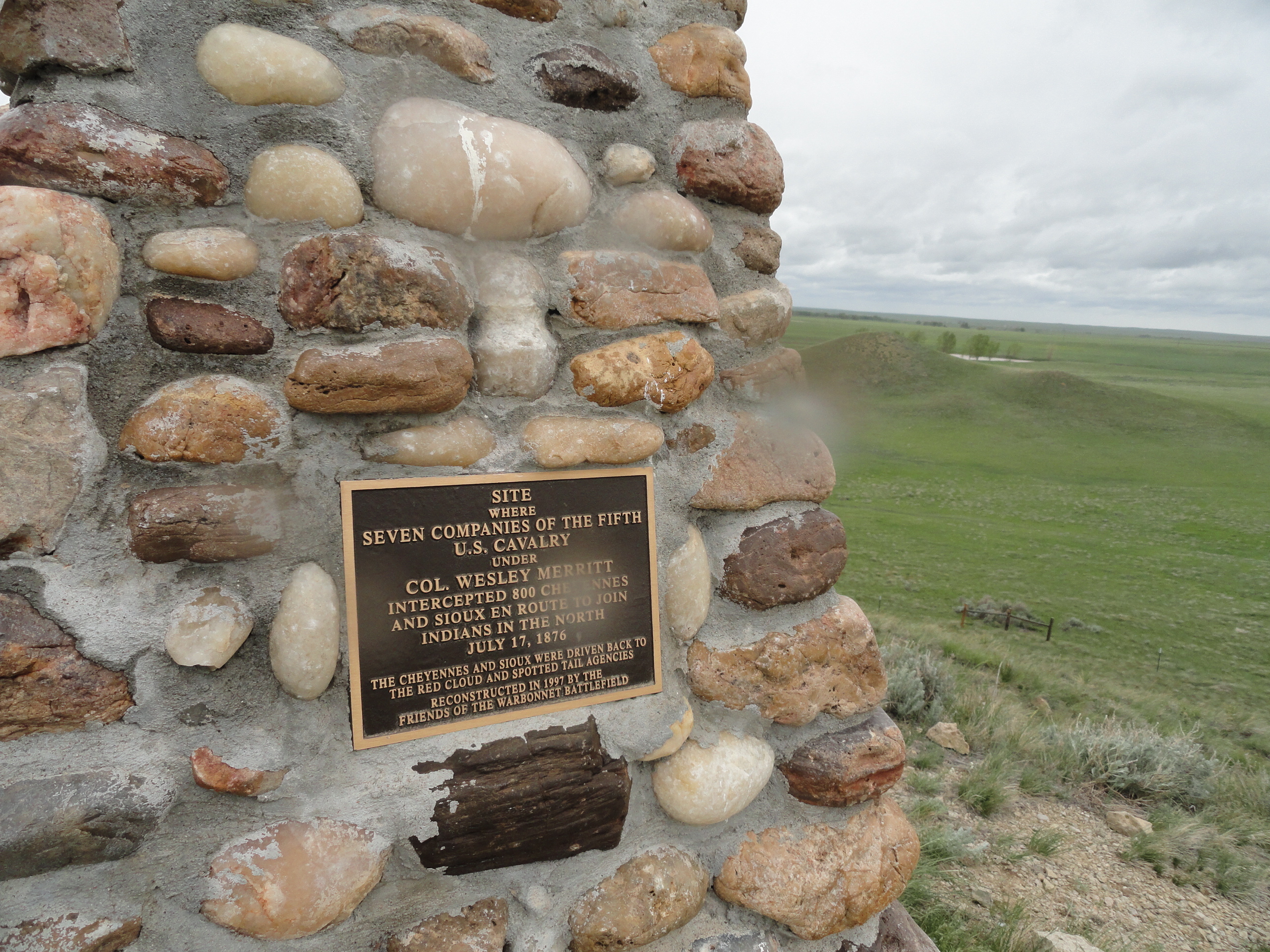 The monument close-up