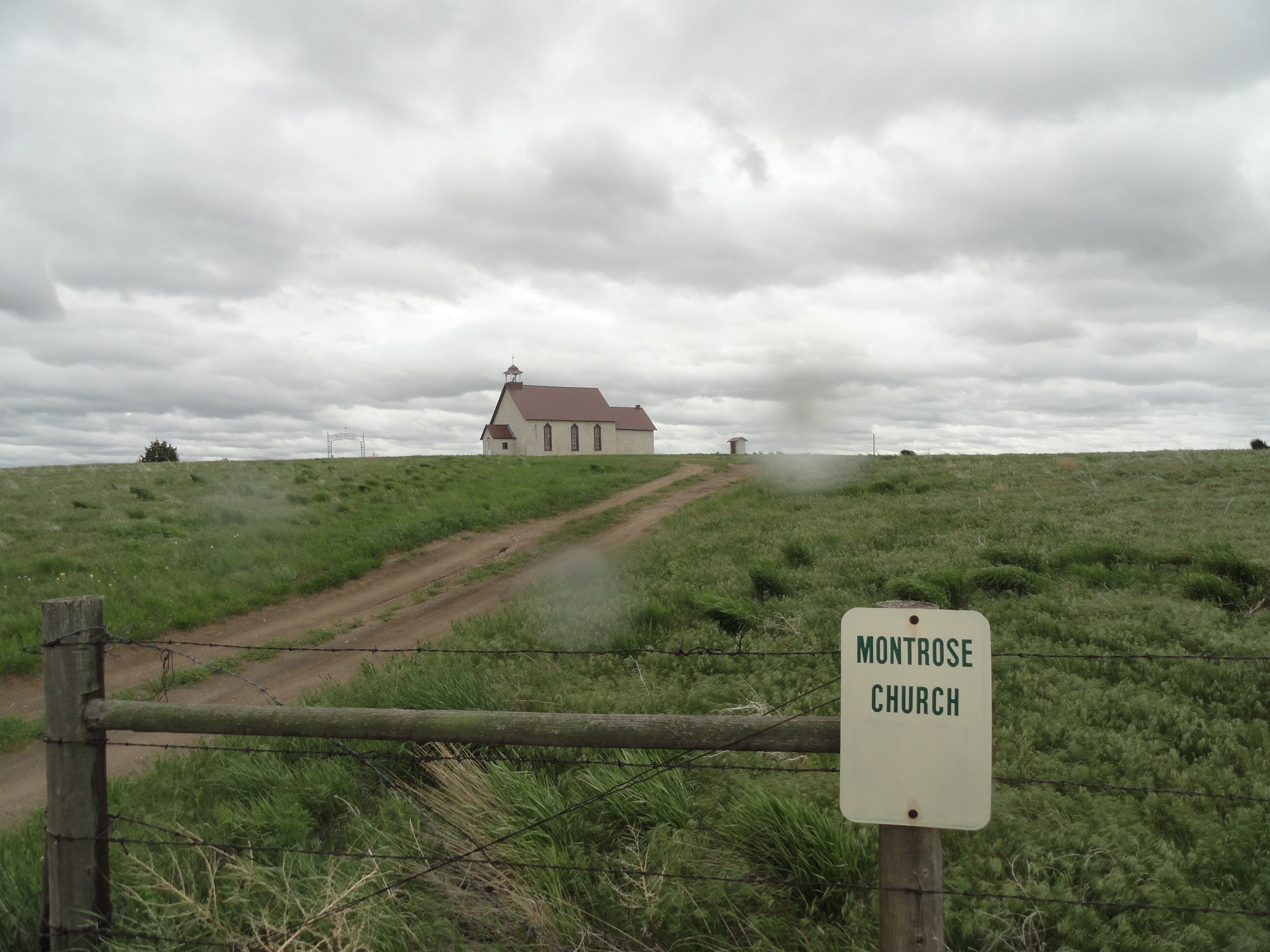 Near the Warbonnet memorial