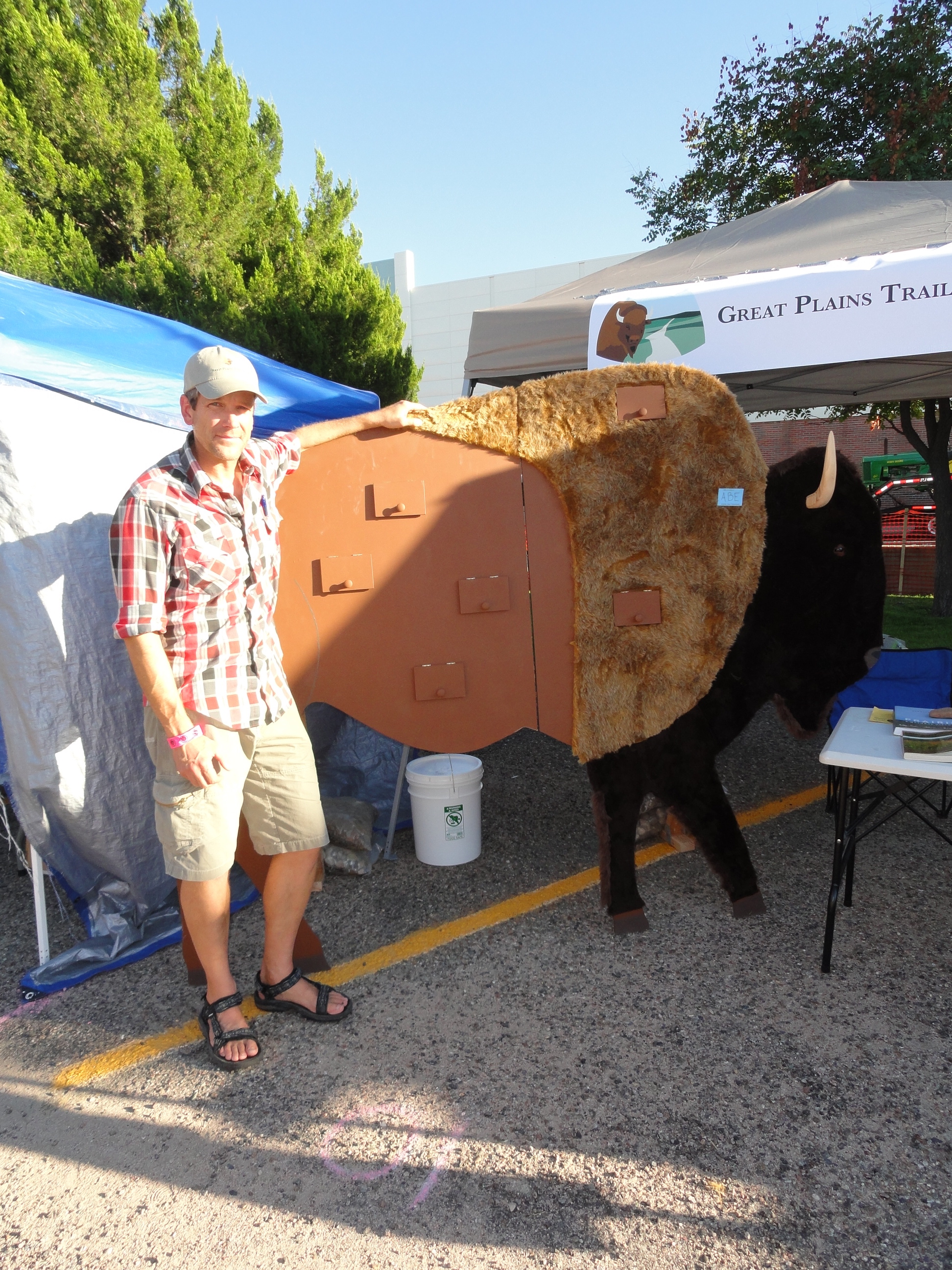 ABE and Steve at Pedal the Plains in La Junta