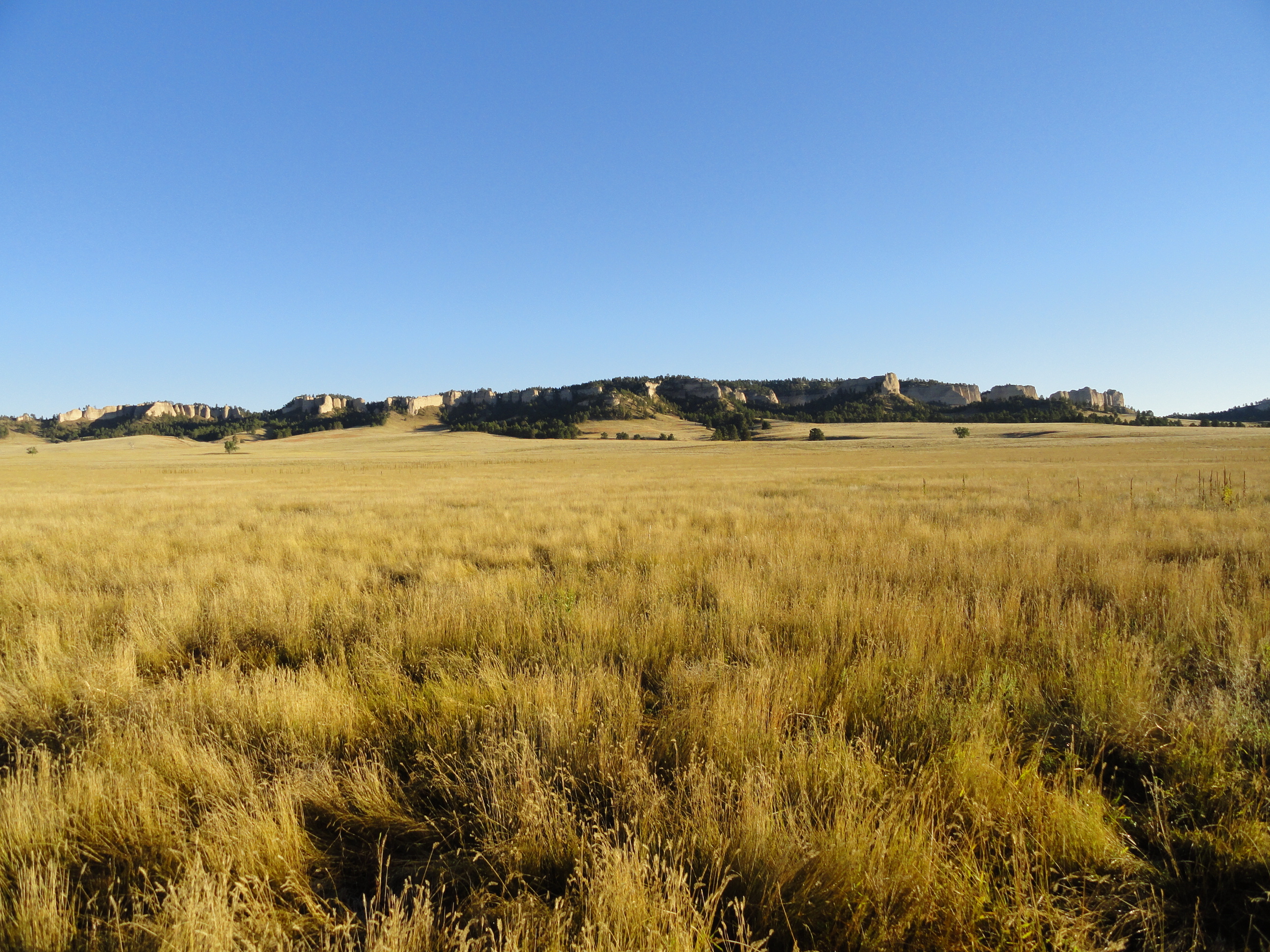 Beautiful scenery in Fort Robinson State Park