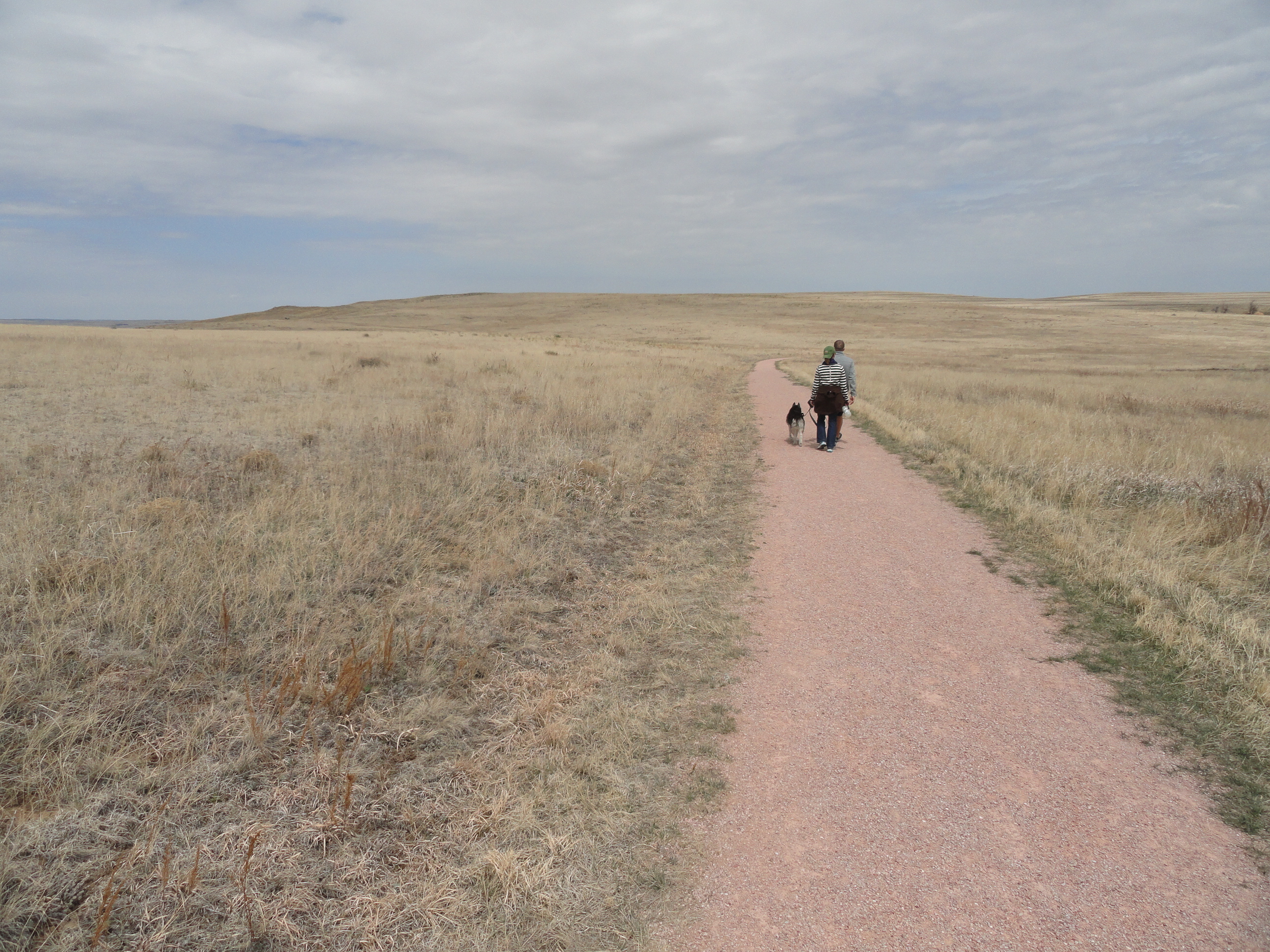 The higher trails offer excellent Great Plains views and vistas!