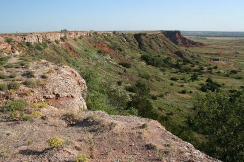 Trails reach the mesa tops