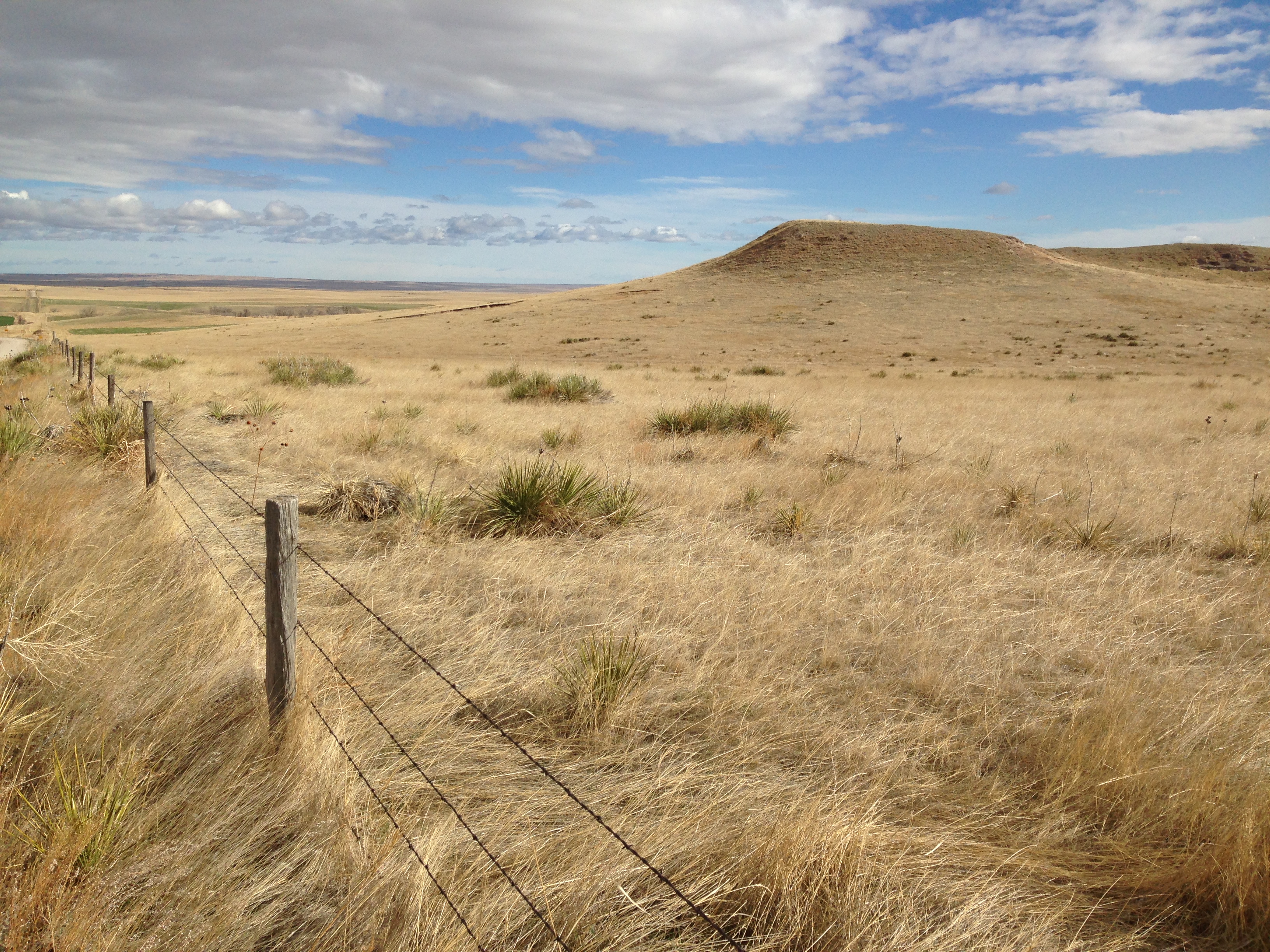 Some of the scenery along the road north of Crawford