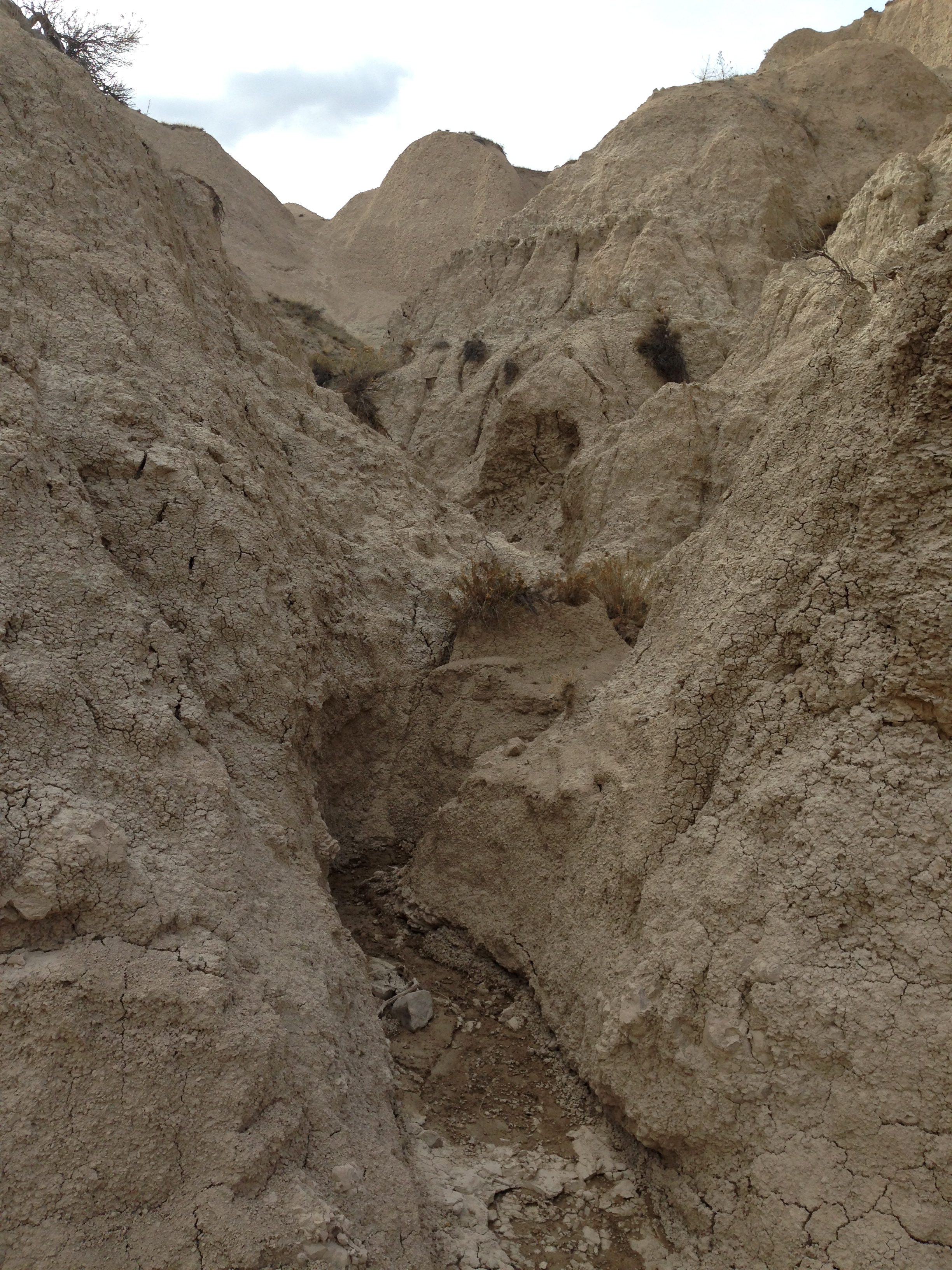 What part of the Toadstool badlands look like - This is NOT the route we chose!