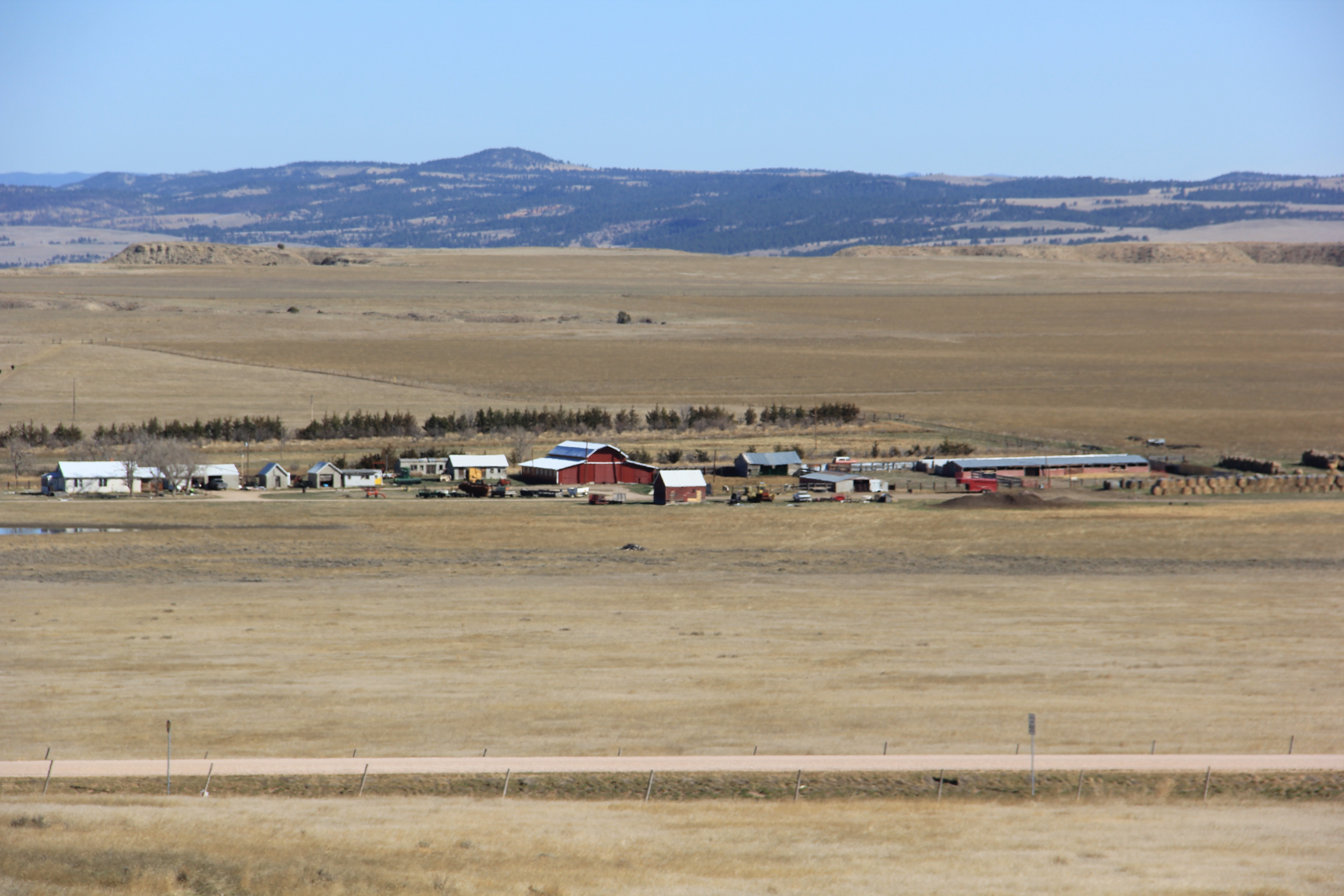 The south end of the Black Hills