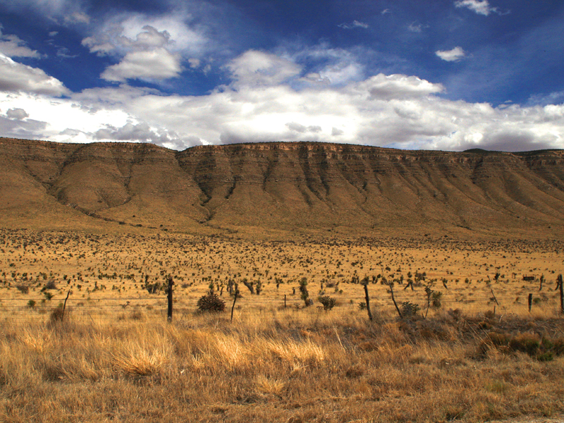 The GPT traverses the top of this ridge.